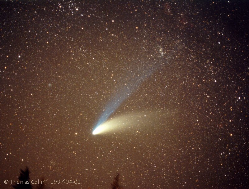 comète Hale-Bopp, 1.4.97