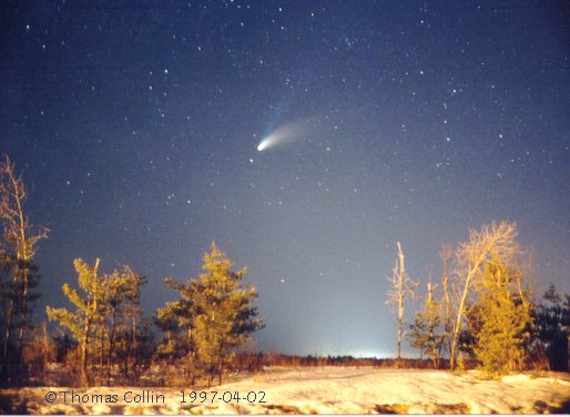 comète Hale-Bopp, 2.4.97